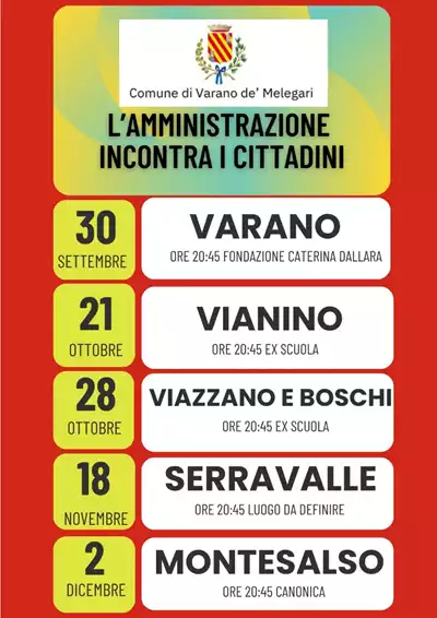 Leggi di più su L'Amministrazione incontra i cittadini